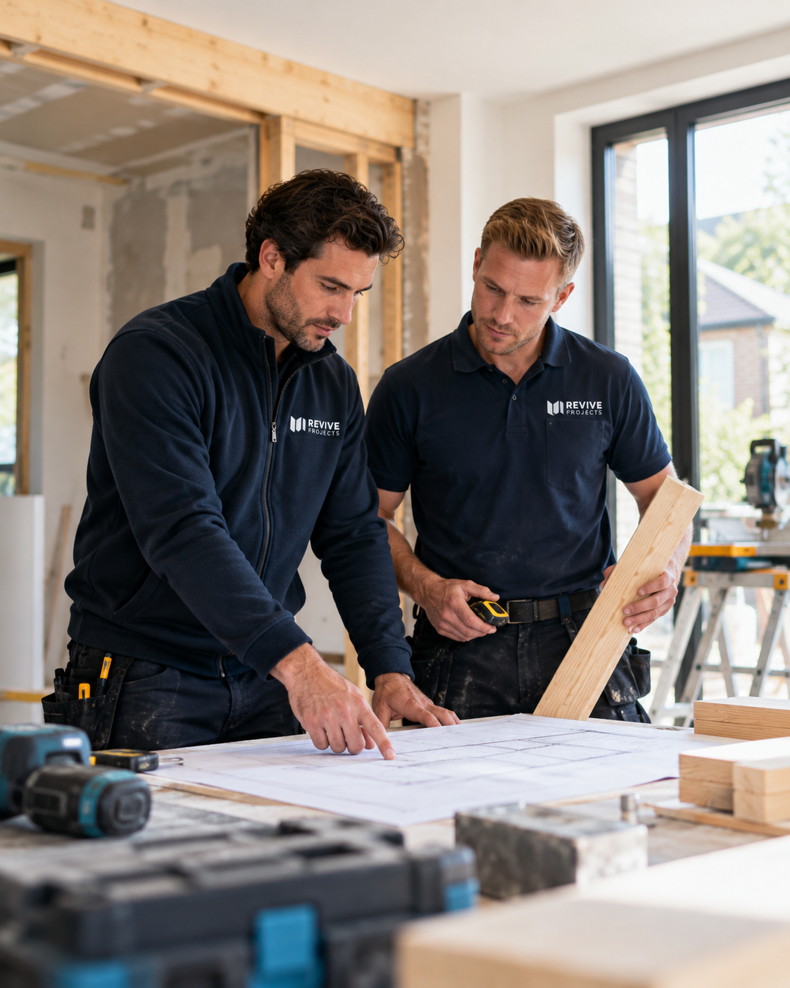 Revive Projects aannemer Almere aan het werk