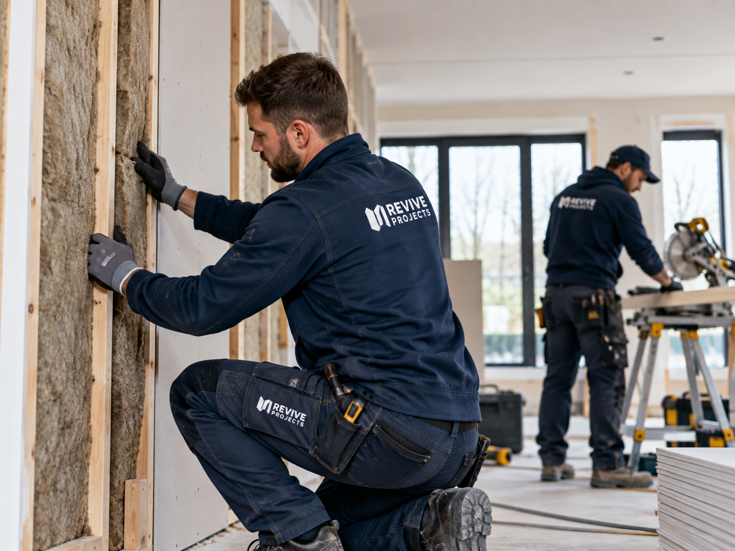 Uitvoering door vakmensen van Revive Projects