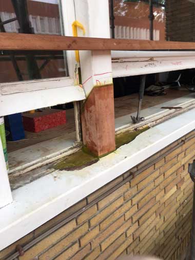 Aannemer houtrot reparatie met garantie