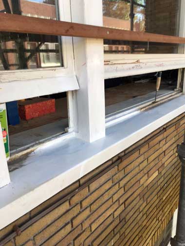 Houtrotherstel: Kozijnen repareren, Amsterdam