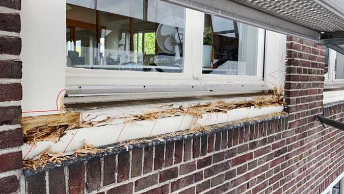 Houtrotherstel: Inventarisatie houtrot en herstel