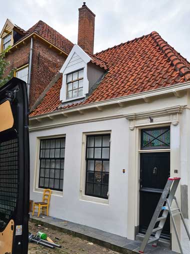 Onderhoud: Houtrotreparatie monumentale woning